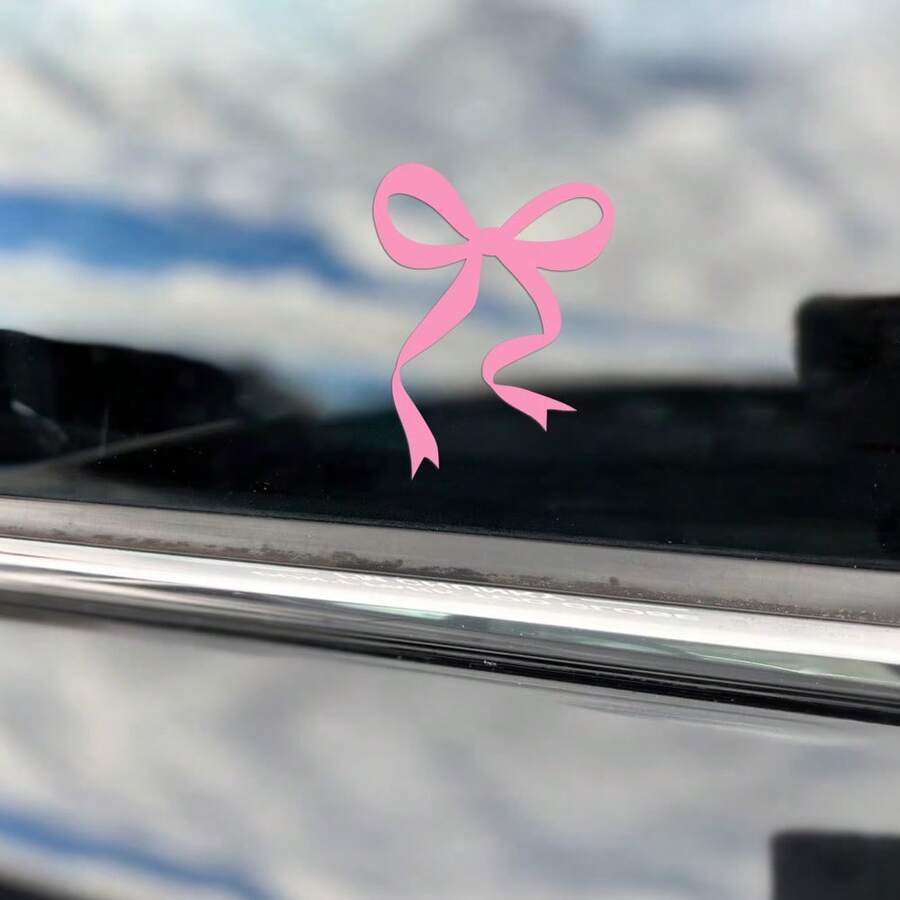 1 Pc Bow Car Decal, Vinyl Girl - Car Accessories Girly บทวิจารณ์และราคา