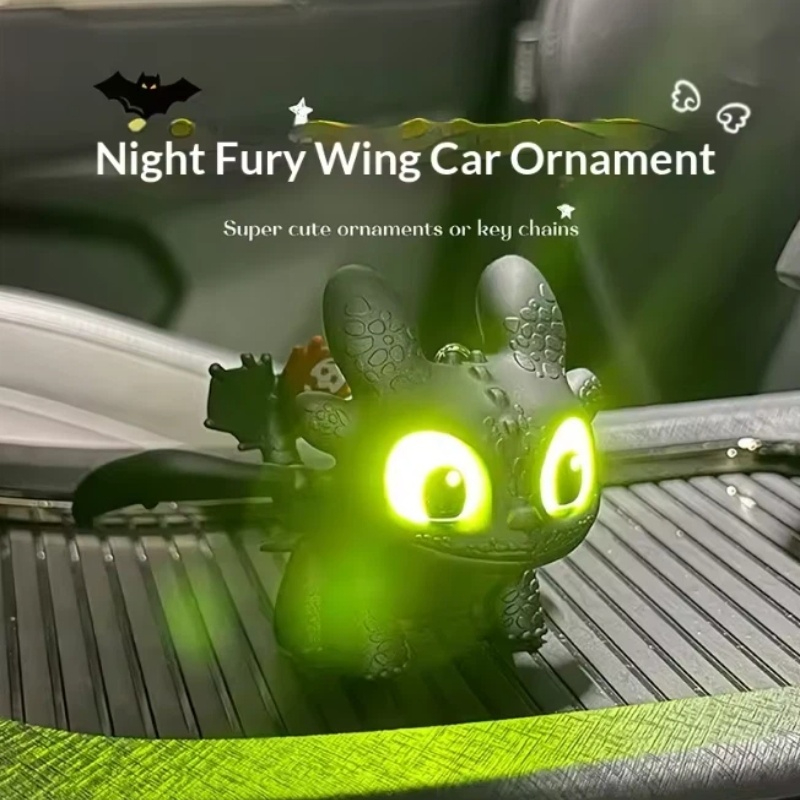 Genuine Cute Glowing Toothless - Car Accessories Inside บทวิจารณ์และราคา