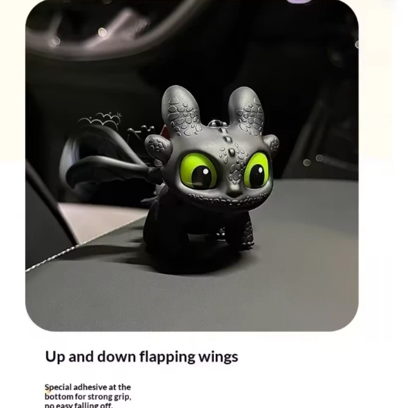 Genuine Cute Glowing Toothless - Car Accessories Inside บทวิจารณ์และราคา