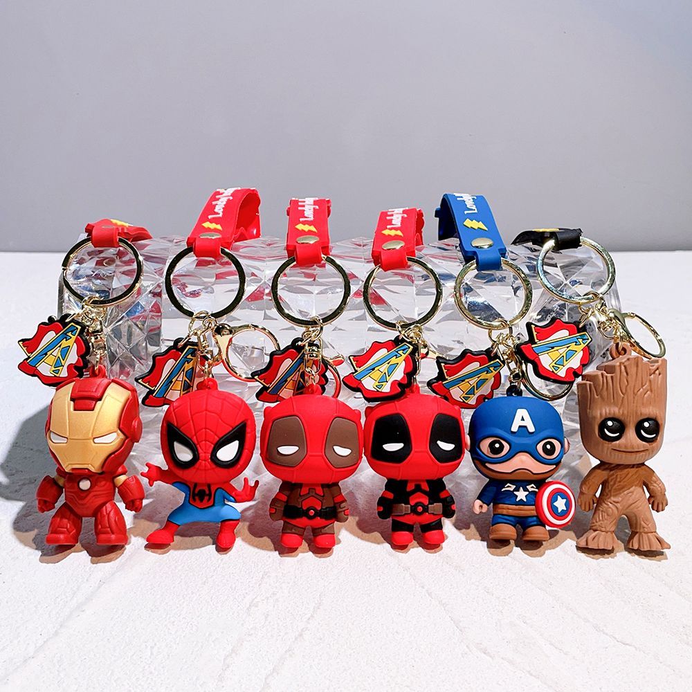 Avengers Heroes Silicone Keych - Car Accessories Girly บทวิจารณ์และราคา