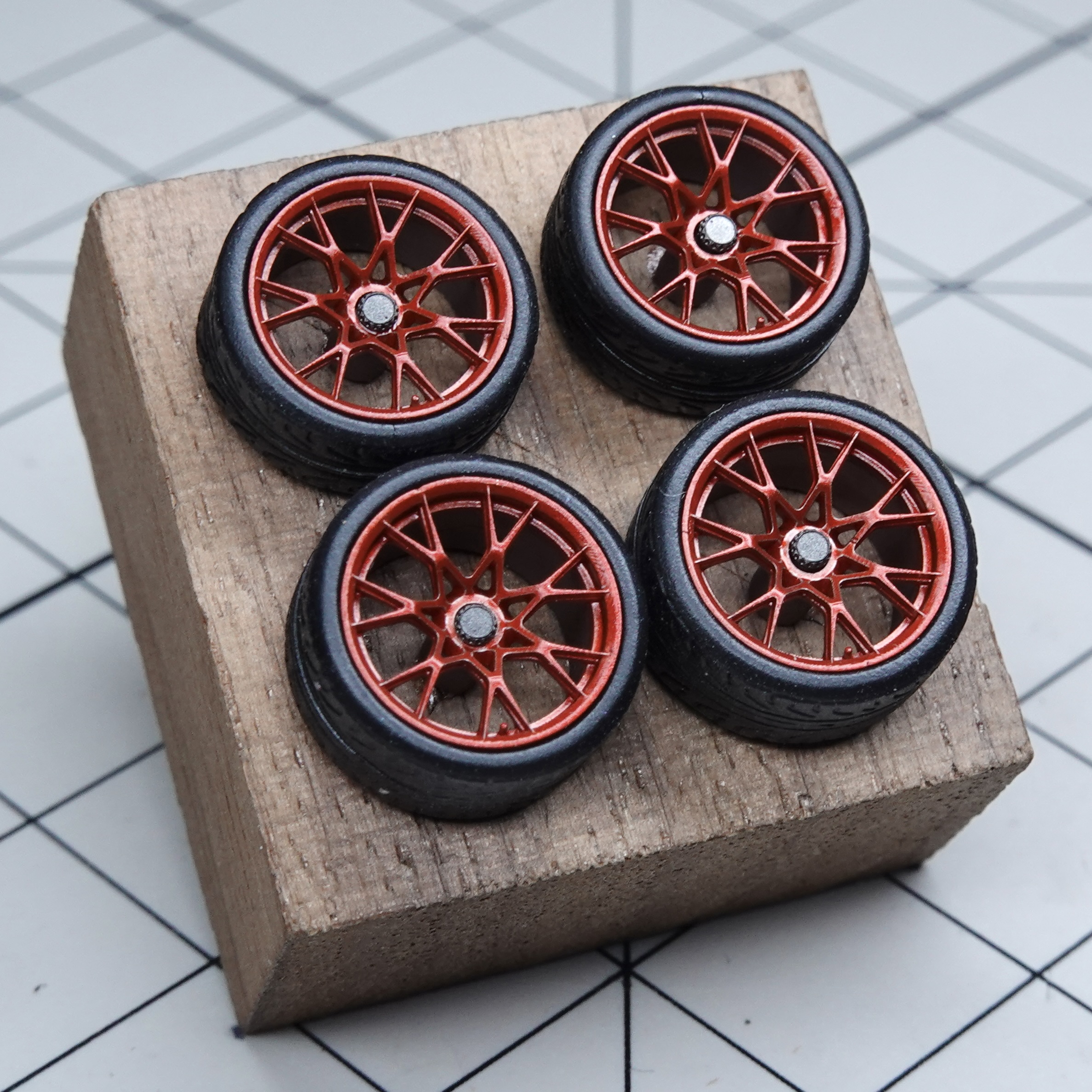 PuffStudio_1/64 Scale Wheel Hu - Car Accessories Toy บทวิจารณ์และราคา
