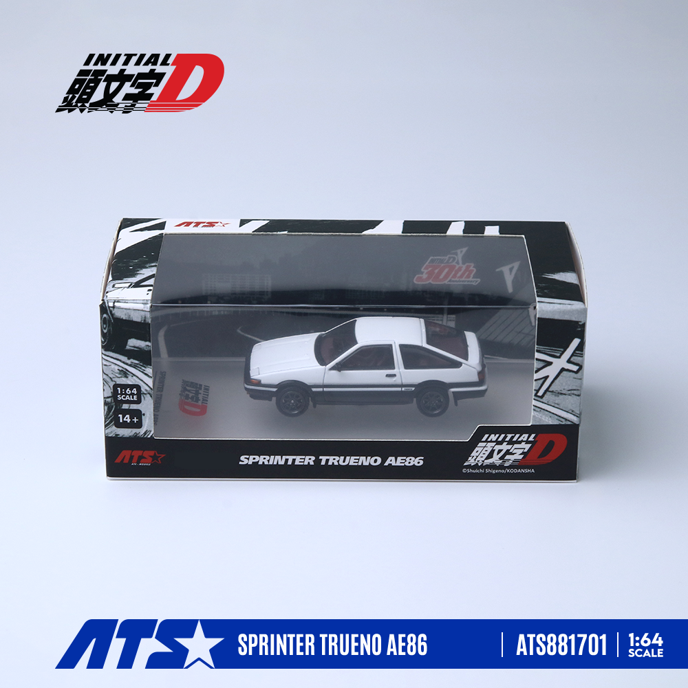 ATS 1:64 Sprinter Trueno AE86  - Car Accessories Toy บทวิจารณ์และราคา