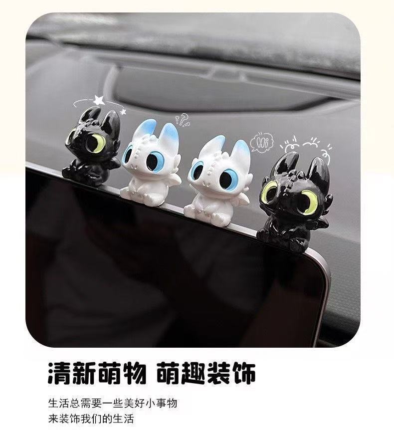 Cute toothless baby doll figur - Car Accessories Toy บทวิจารณ์และราคา