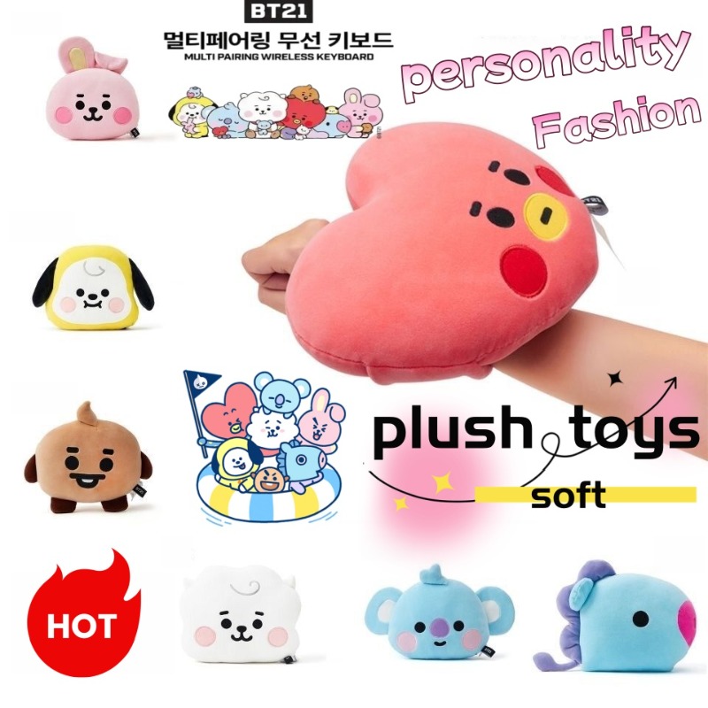 BT21 Face-Shaped Pillow Cute F - Car Accessories Cute บทวิจารณ์และราคา