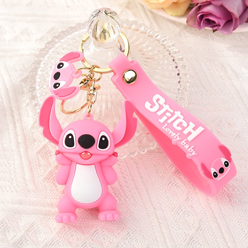 Kawaii Lilo & Stitch Toys Keyc - Car Accessories Girly บทวิจารณ์และราคา