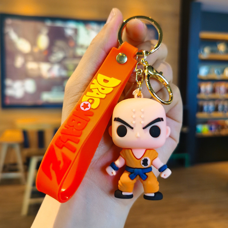 Ball Z Goku PVC Keychain 3D Ca - Car Accessories Cute บทวิจารณ์และราคา