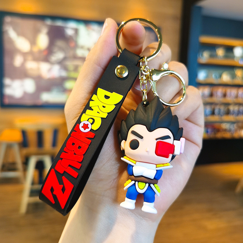 Ball Z Goku PVC Keychain 3D Ca - Car Accessories Cute บทวิจารณ์และราคา