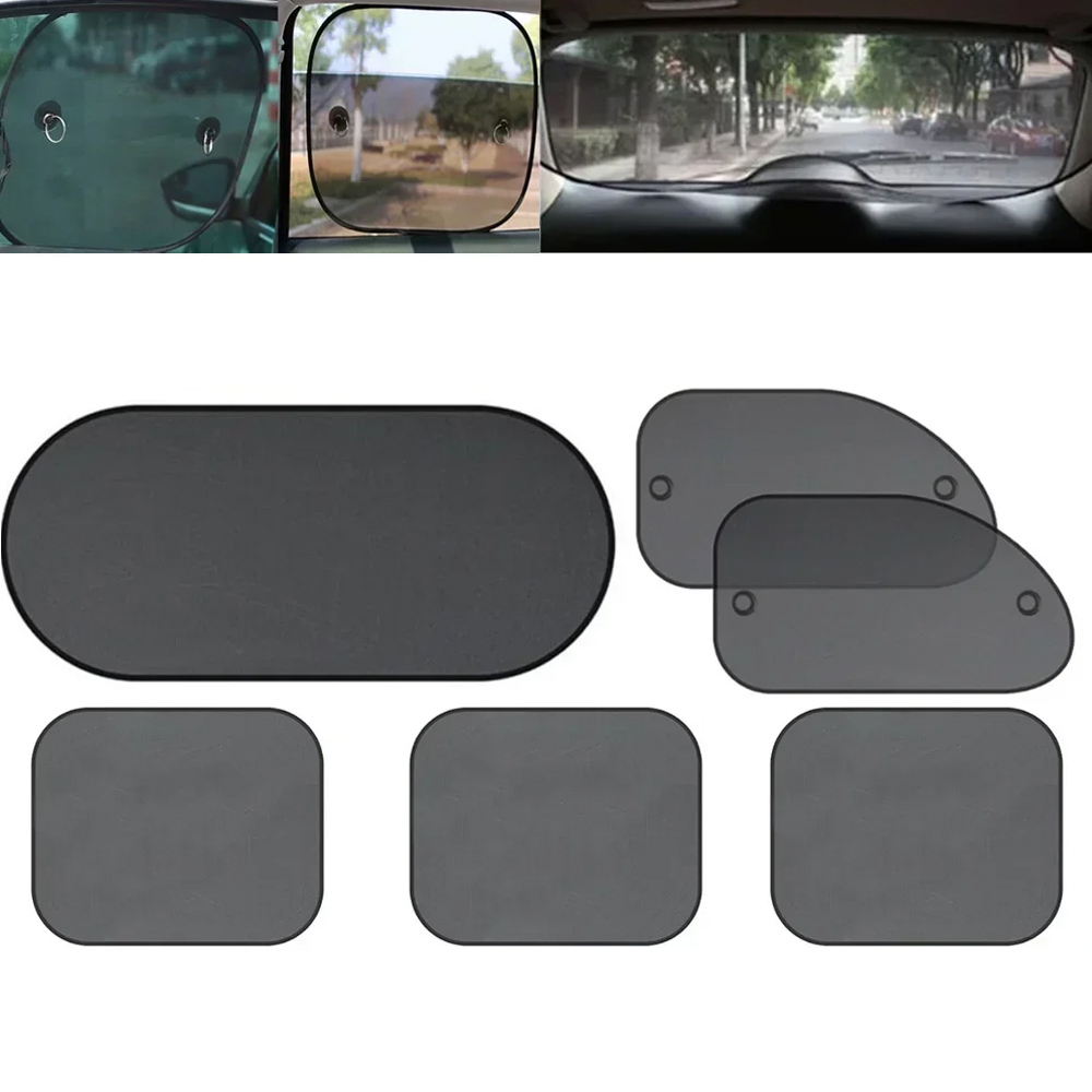 1Set Black Window Curtain Side - Car Accessories Inside บทวิจารณ์และราคา