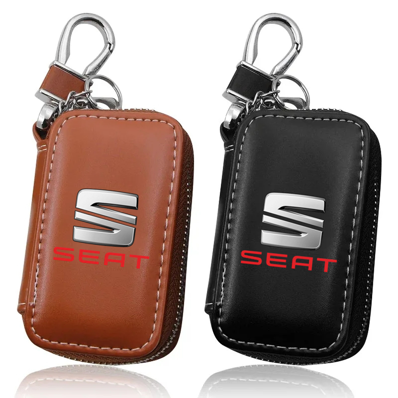 Leather Car Key Case Key Full  - Car Accessories Xl6 บทวิจารณ์และราคา
