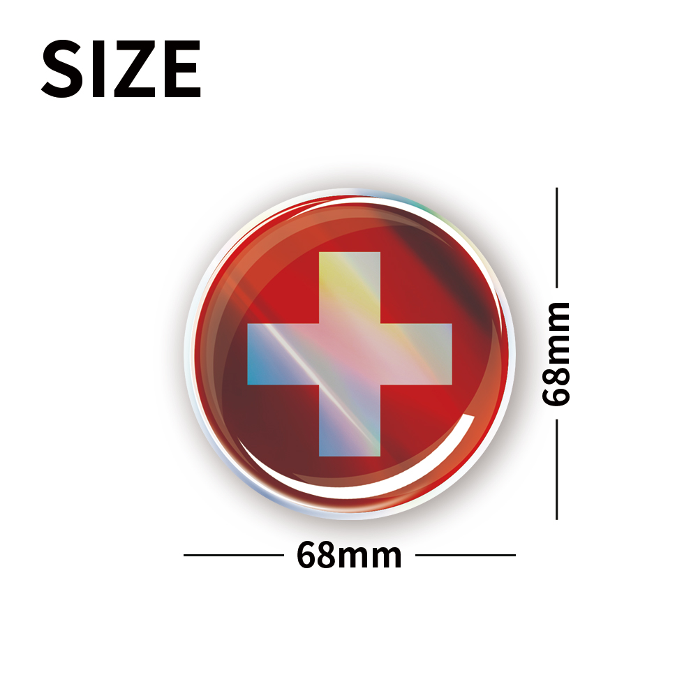 Switzerland Flag Serbia Cyprus - Car Accessories Cyprus บทวิจารณ์และราคา