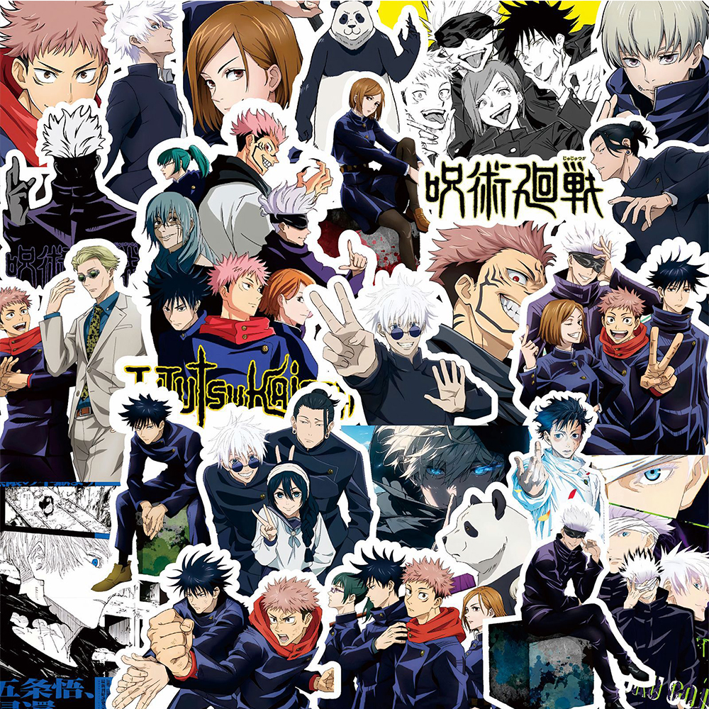 80pcs Cartoon Jujutsu Kaisen A - Car Accessories Toy บทวิจารณ์และราคา
