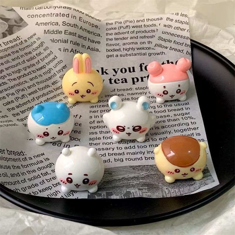 Chiikawa Resin Figures Set Cut - Car Accessories Girly บทวิจารณ์และราคา