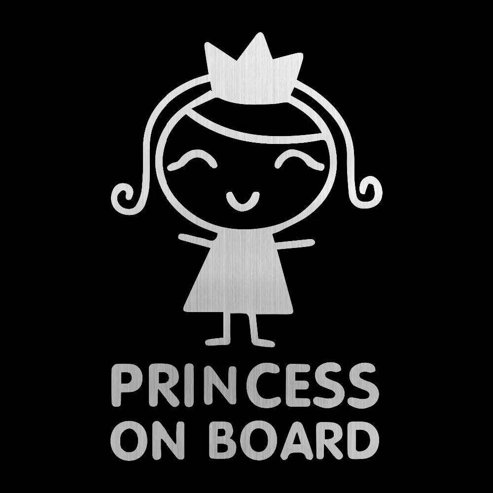 Car Stickers Personality Princ - Car Accessories Girly บทวิจารณ์และราคา