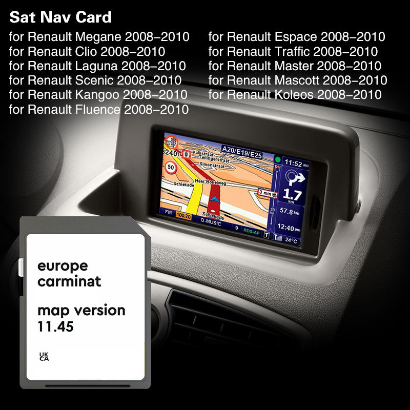 Carminat 11.45 For Renault Lag - Car Accessories Cyprus บทวิจารณ์และราคา