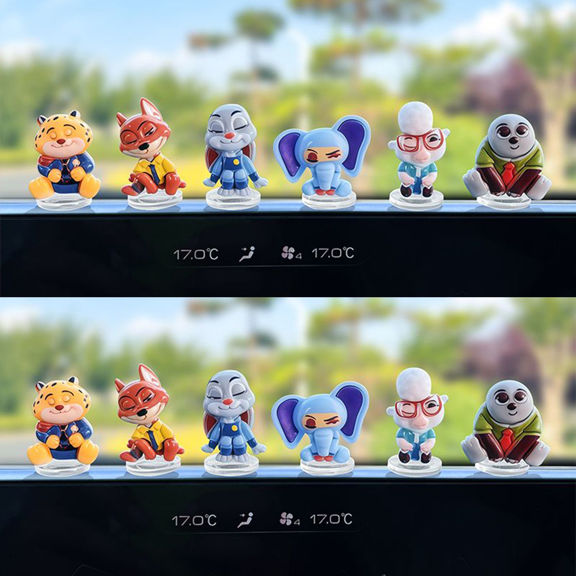 Zootopia cartoon car ornament  - Car Accessories Cute บทวิจารณ์และราคา