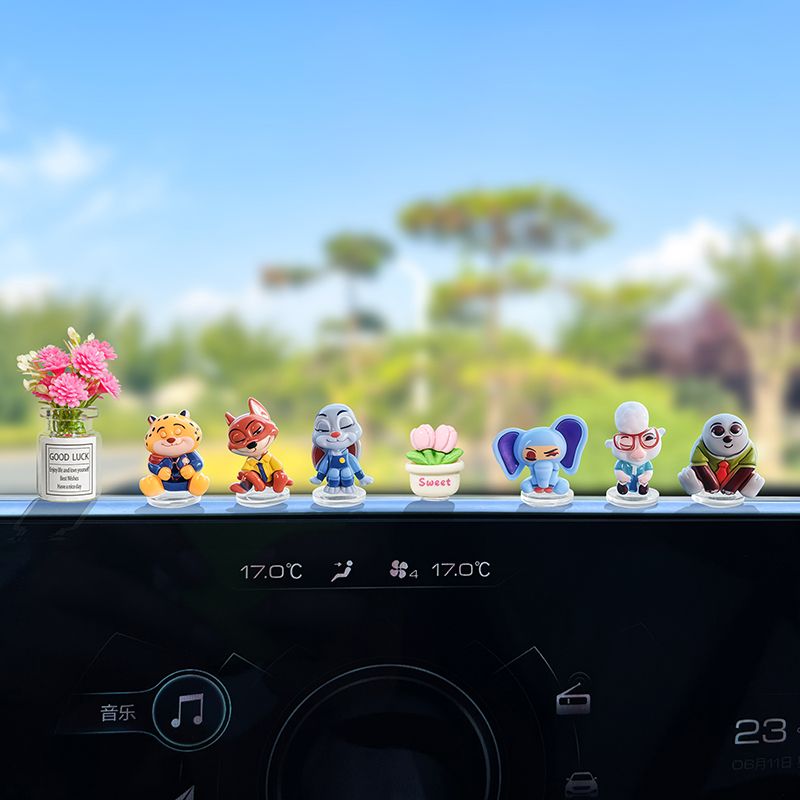 Zootopia cartoon car ornament  - Car Accessories Cute บทวิจารณ์และราคา