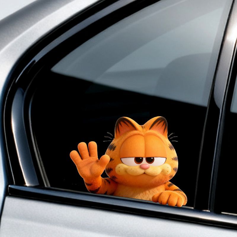 Garfield anime cartoon cute fu - Car Accessories Cute บทวิจารณ์และราคา