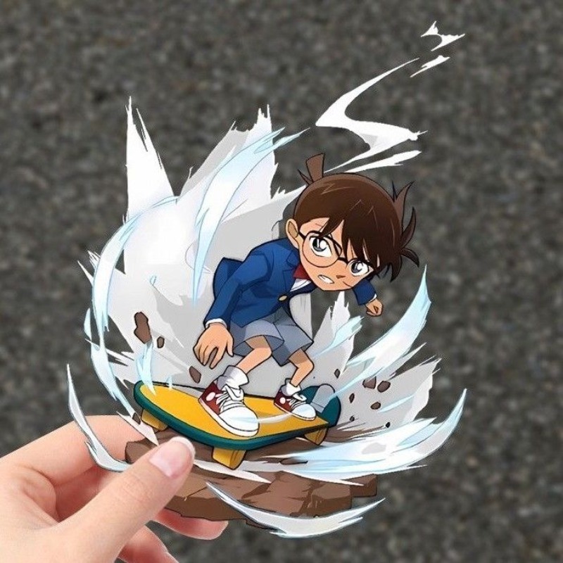 Detective Conan Cartoon Skateb - Car Accessories Toy บทวิจารณ์และราคา