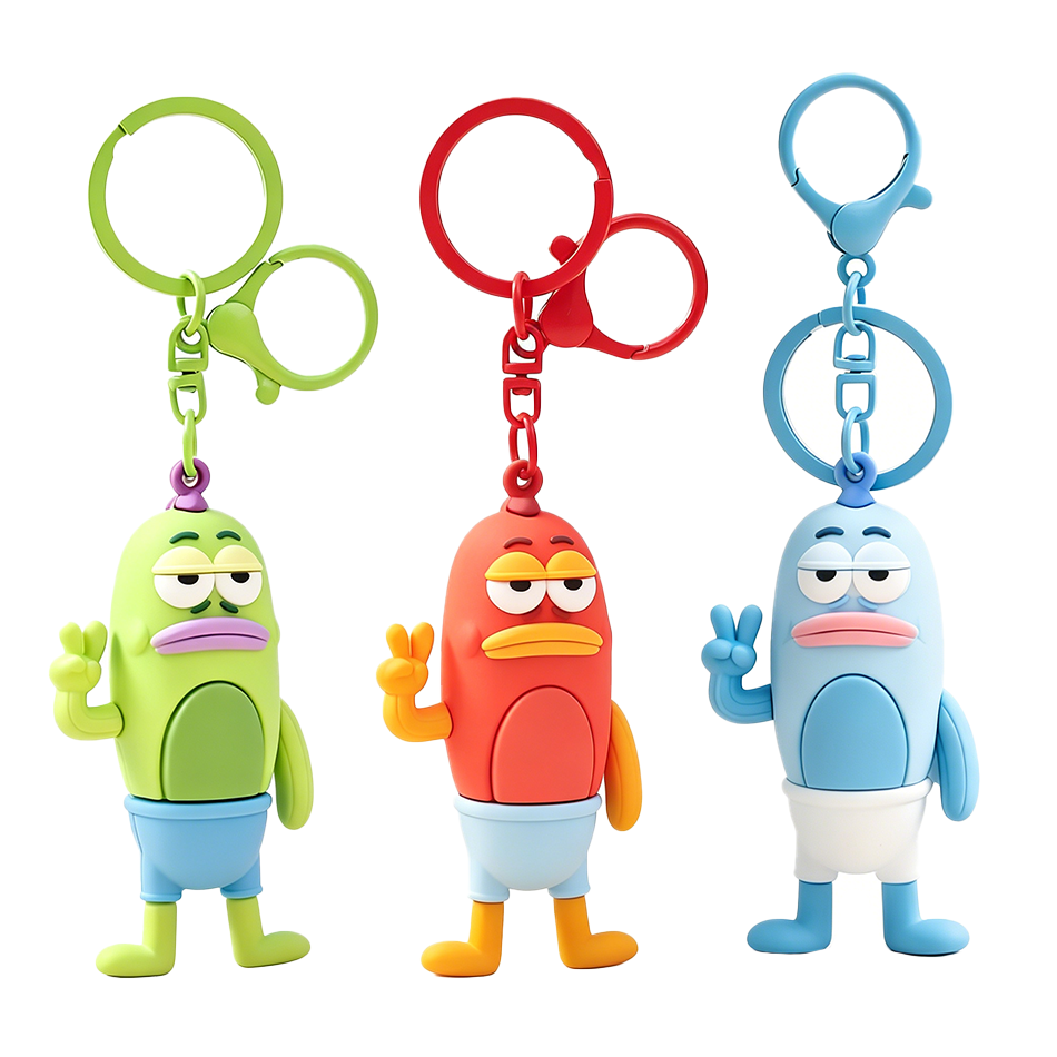 Creative Biqibao Ugly Fish Key - Car Accessories Girly บทวิจารณ์และราคา