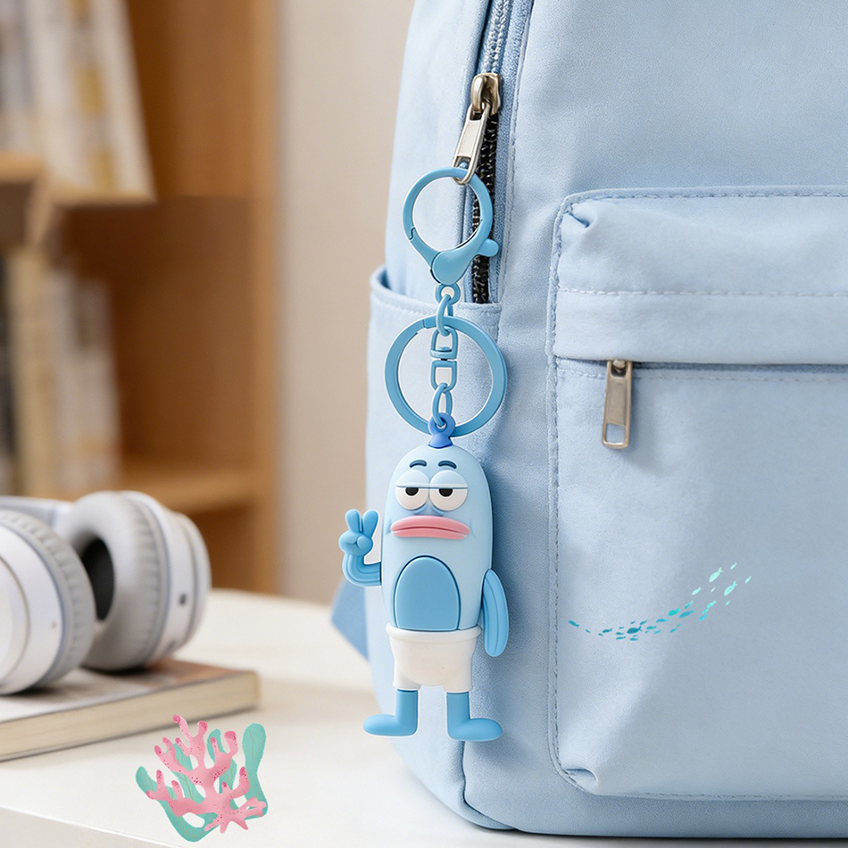 Creative Biqibao Ugly Fish Key - Car Accessories Girly บทวิจารณ์และราคา
