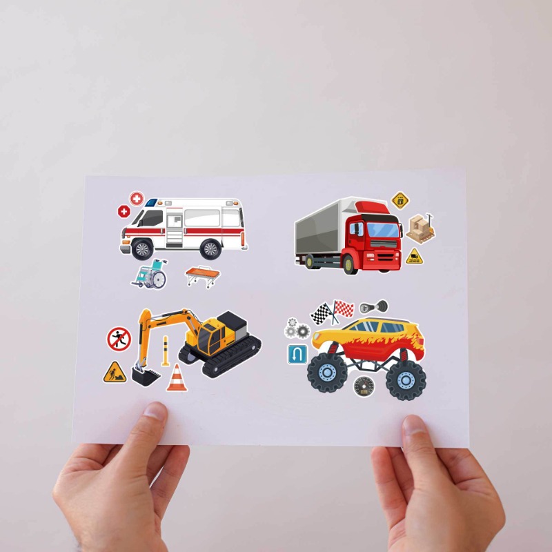 8Sheets Engineering Vehicle St - Car Accessories Girly บทวิจารณ์และราคา