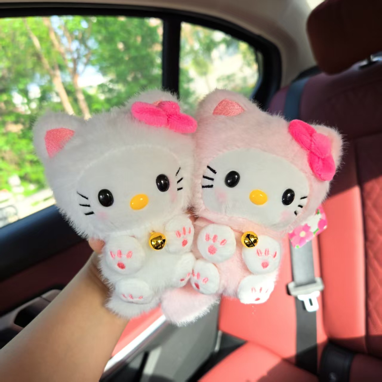 Kawaii HelloKitty Bell Cat Pen - Car Accessories Cute บทวิจารณ์และราคา