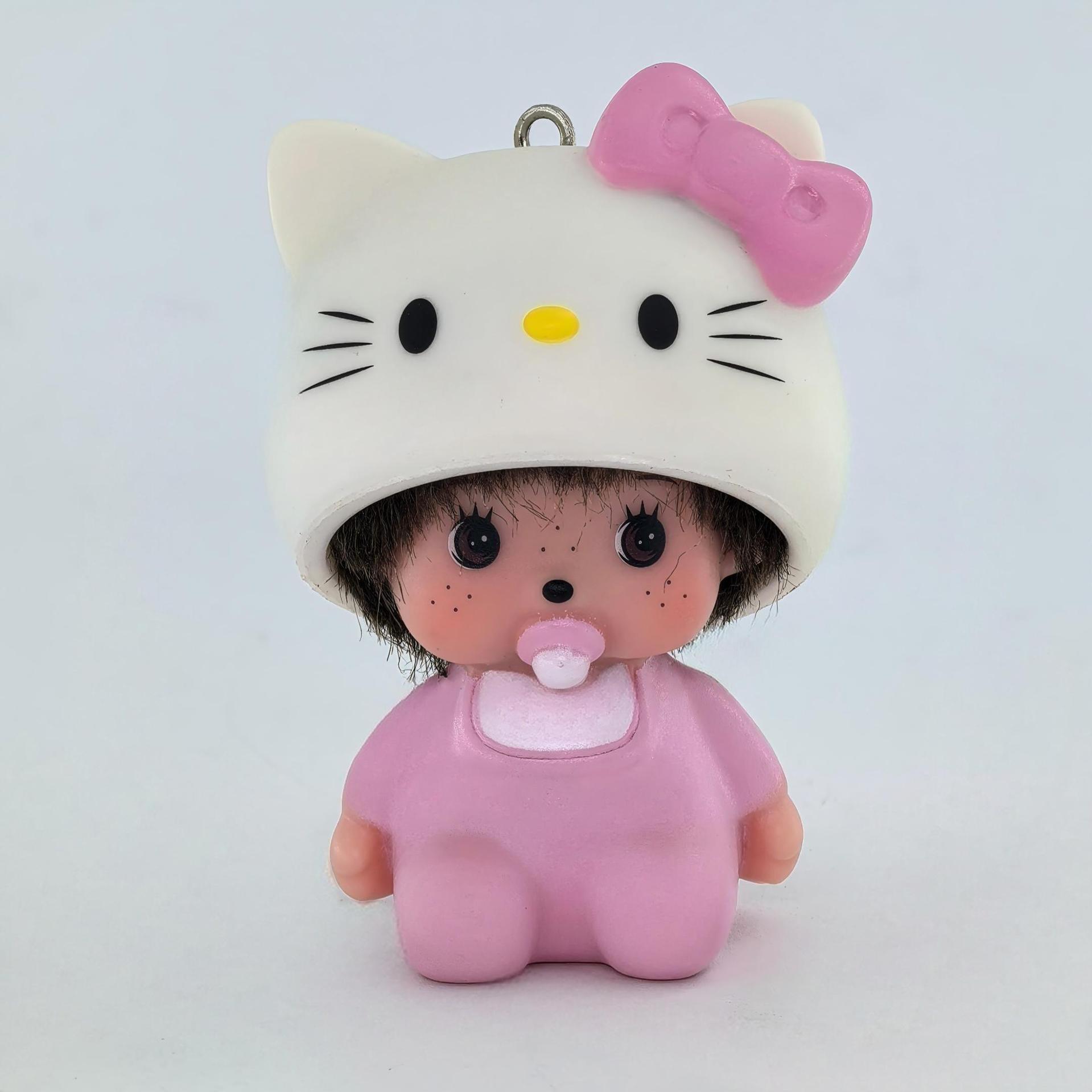 Hot Cute Hello Kitty Monchhich - Car Accessories Girly บทวิจารณ์และราคา