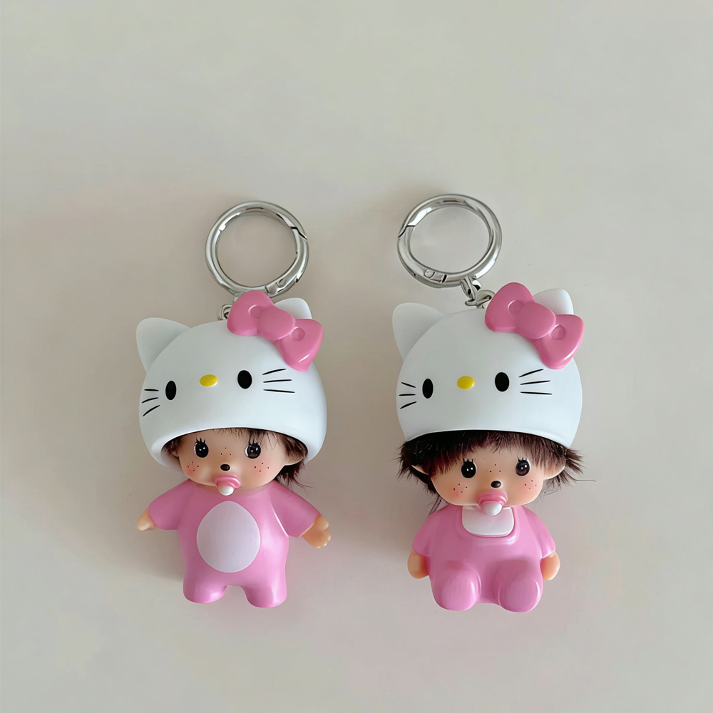 Hot Cute Hello Kitty Monchhich - Car Accessories Girly บทวิจารณ์และราคา
