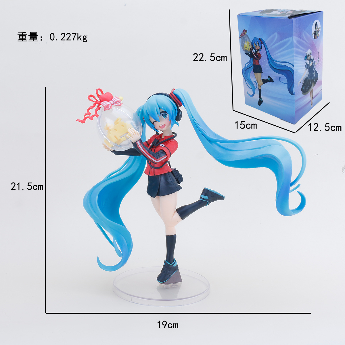Hatsune Miku Anime Figure Cute - Car Accessories Girly บทวิจารณ์และราคา