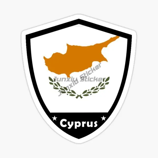 Creative Cyprus Flag Map Stick - Car Accessories Cyprus บทวิจารณ์และราคา