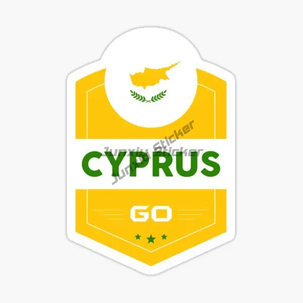 Creative Cyprus Flag Map Stick - Car Accessories Cyprus บทวิจารณ์และราคา