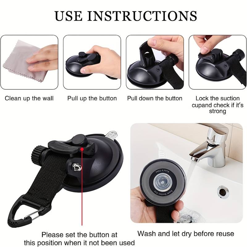 4Pcs Motorhomes Car Suction Cu - Car Accessories Inside บทวิจารณ์และราคา
