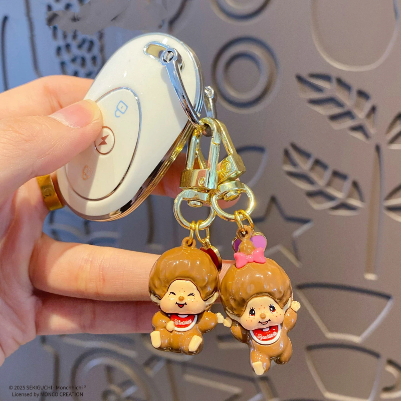 Monchhichi Mobile Phone Chain  - Car Accessories Girly บทวิจารณ์และราคา
