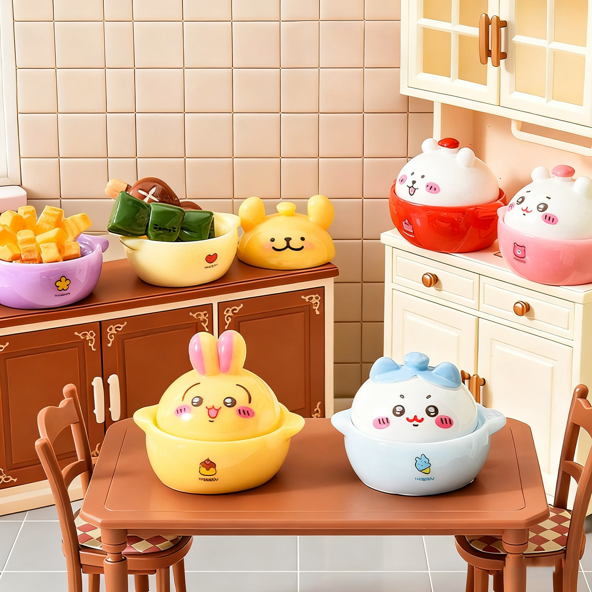 Colorful Animal Clay Pot Three - Car Accessories Cute บทวิจารณ์และราคา